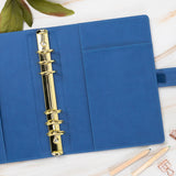 Vegan Leather Binder/Planner - Sea Friends