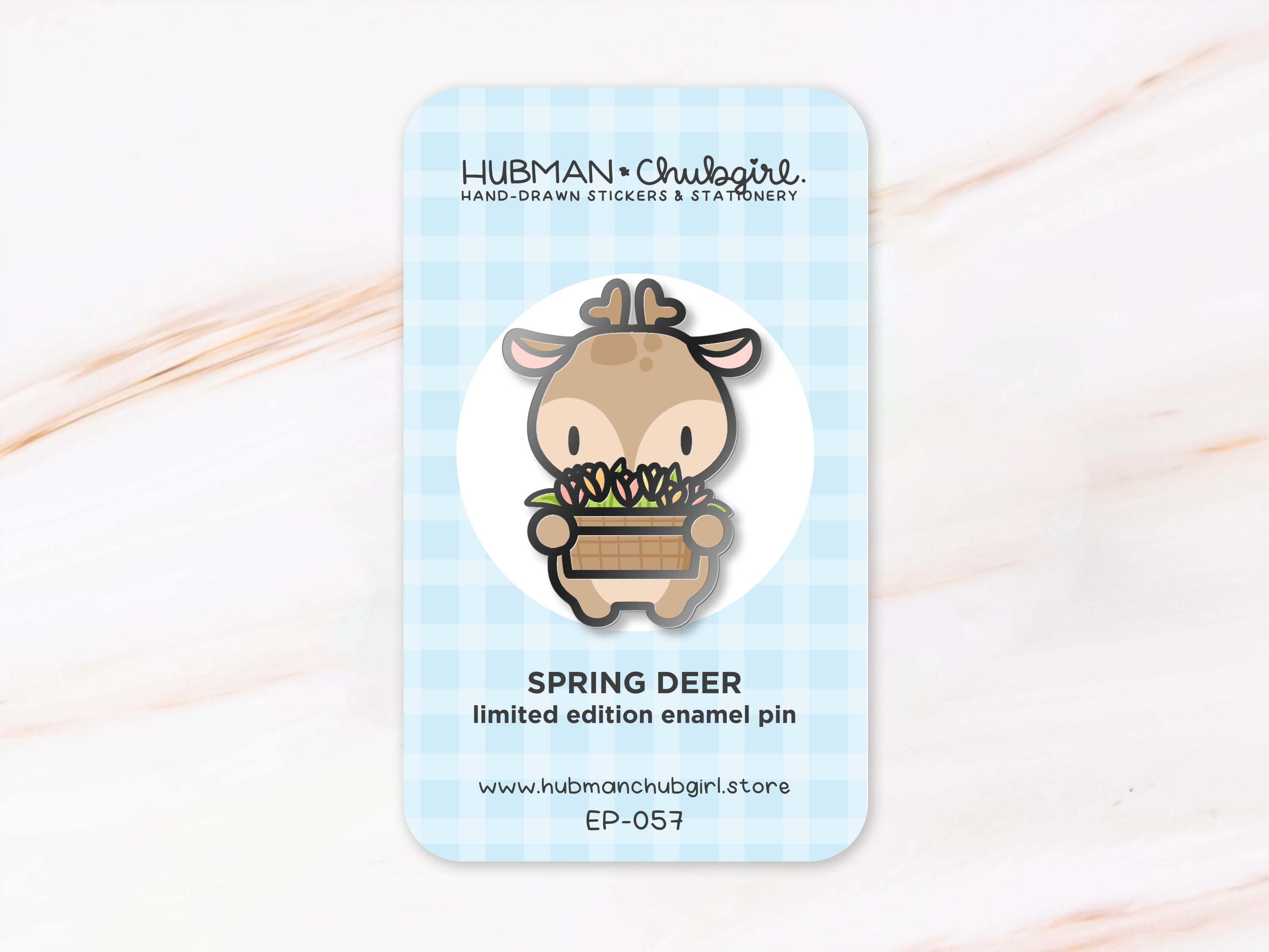 Spring Deer Pin