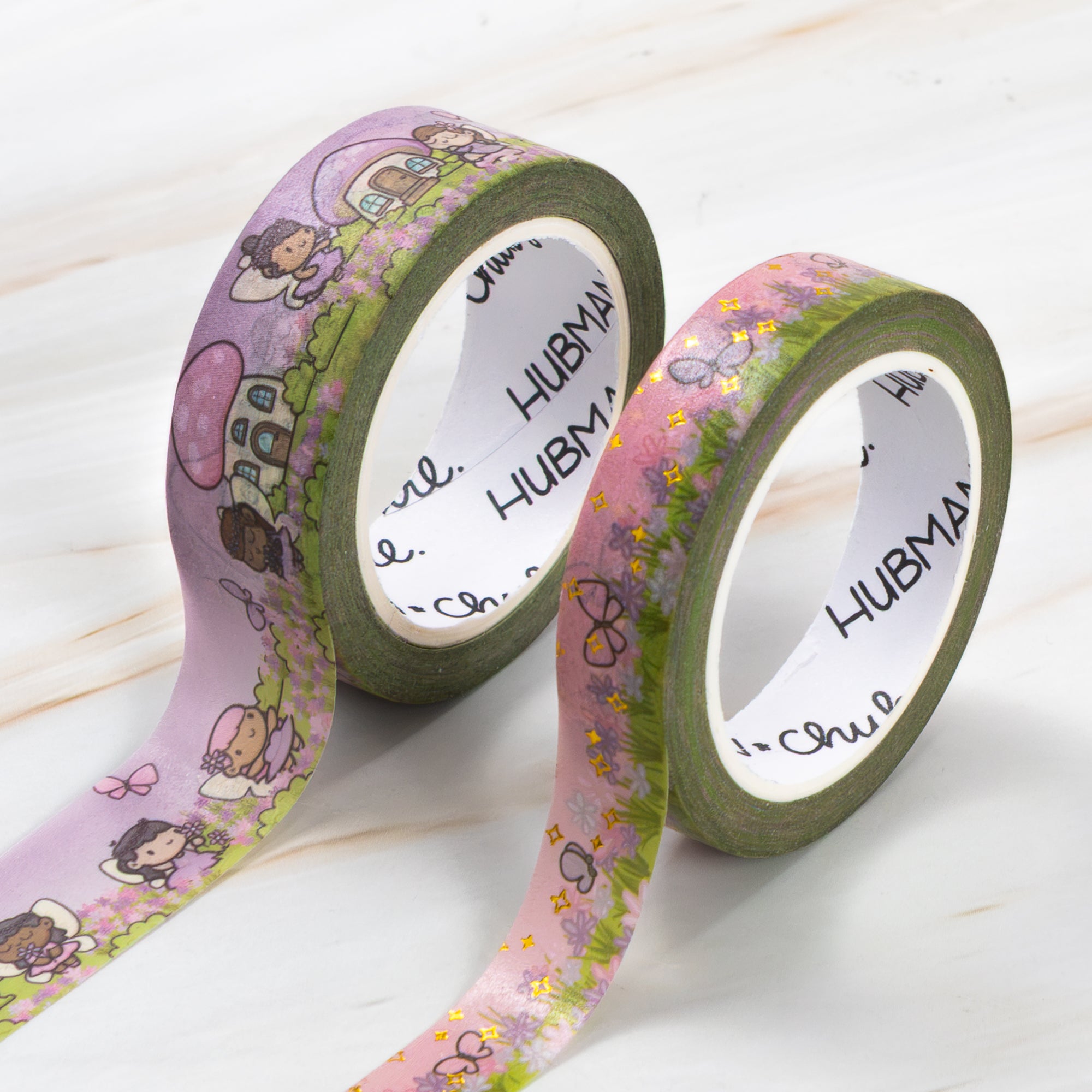 (PRE-ORDER) Fairy Garden Washi Tapes (Set of 2)