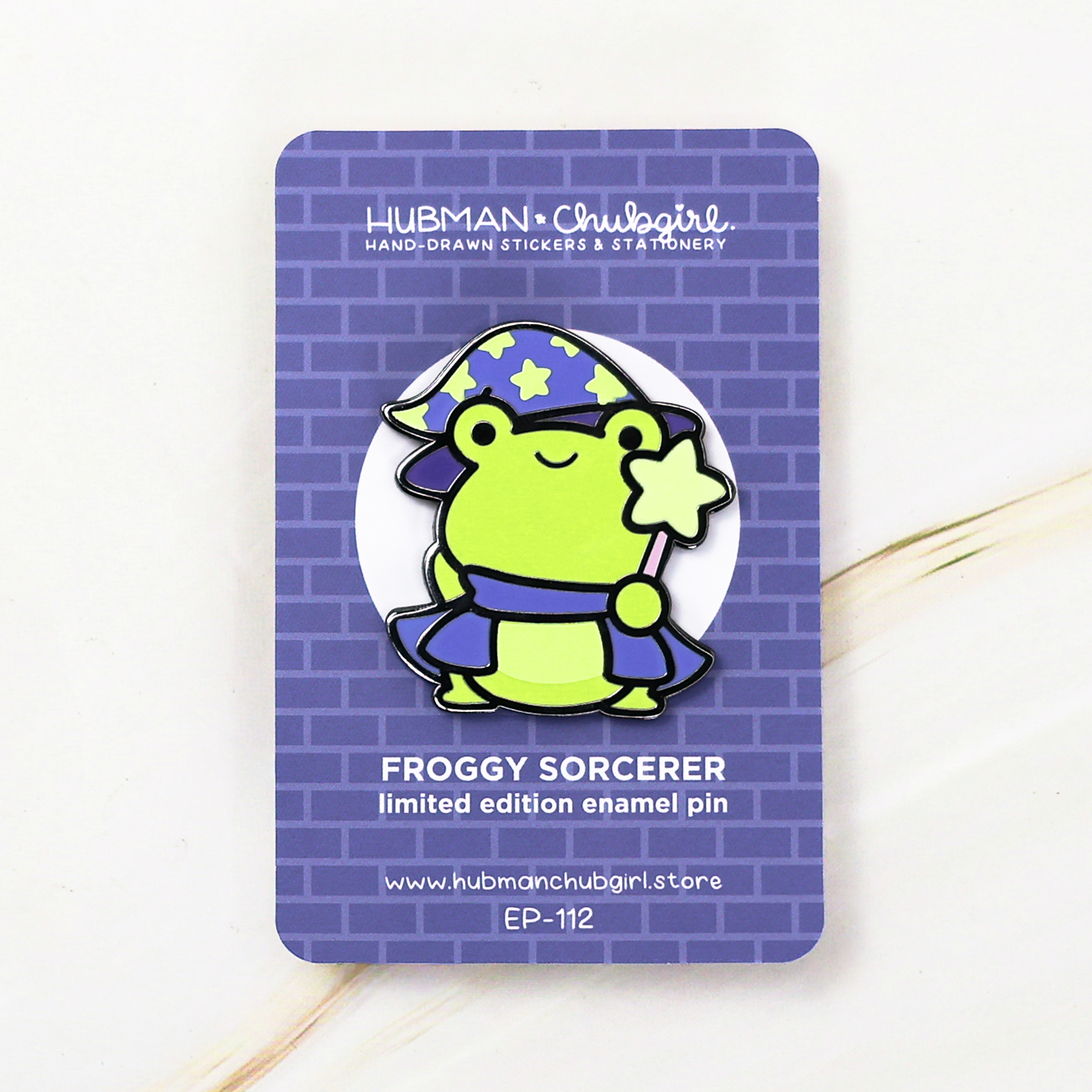 Froggy Sorcerer Pin
