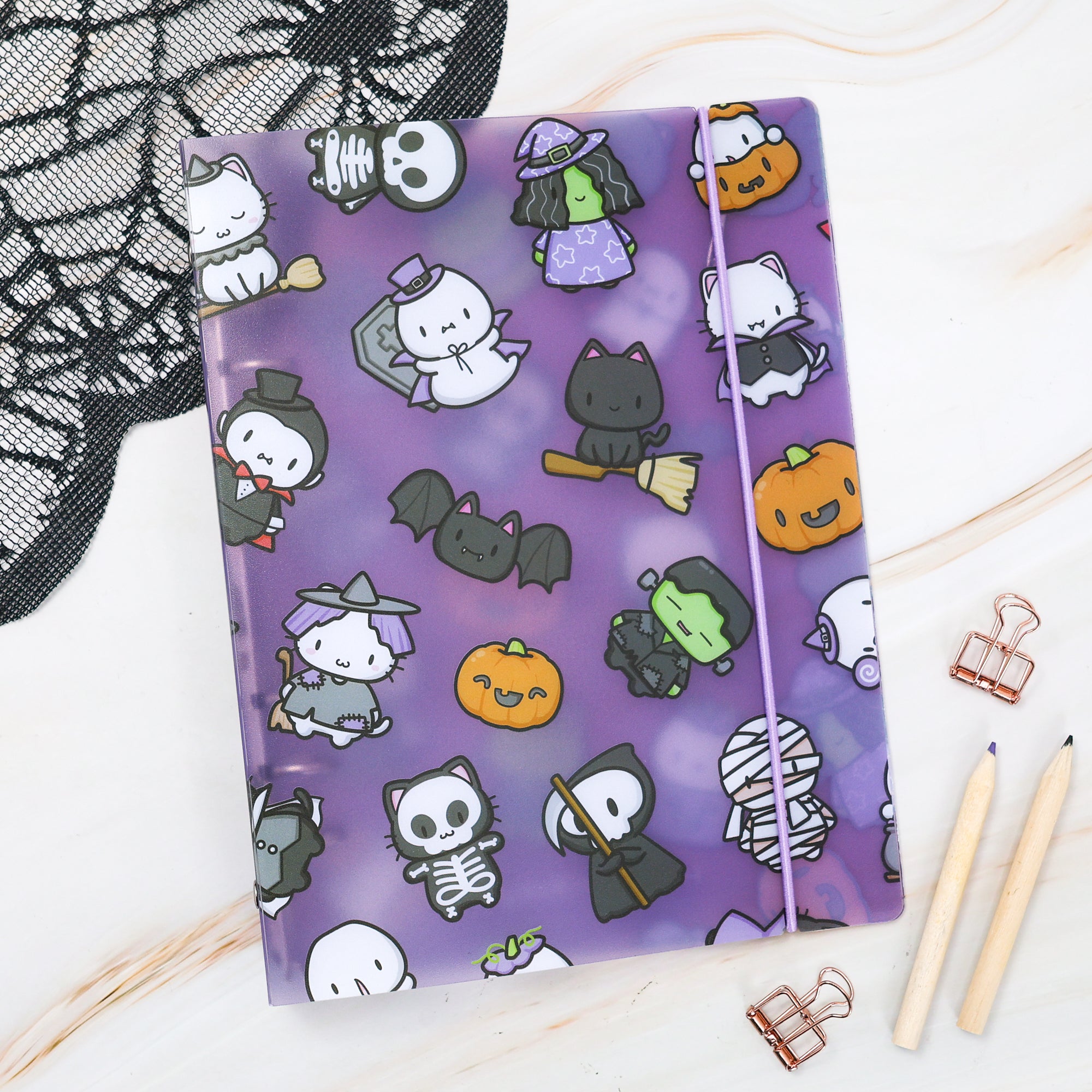 Sticker Storage Binder - Halloween Binder (S Size)