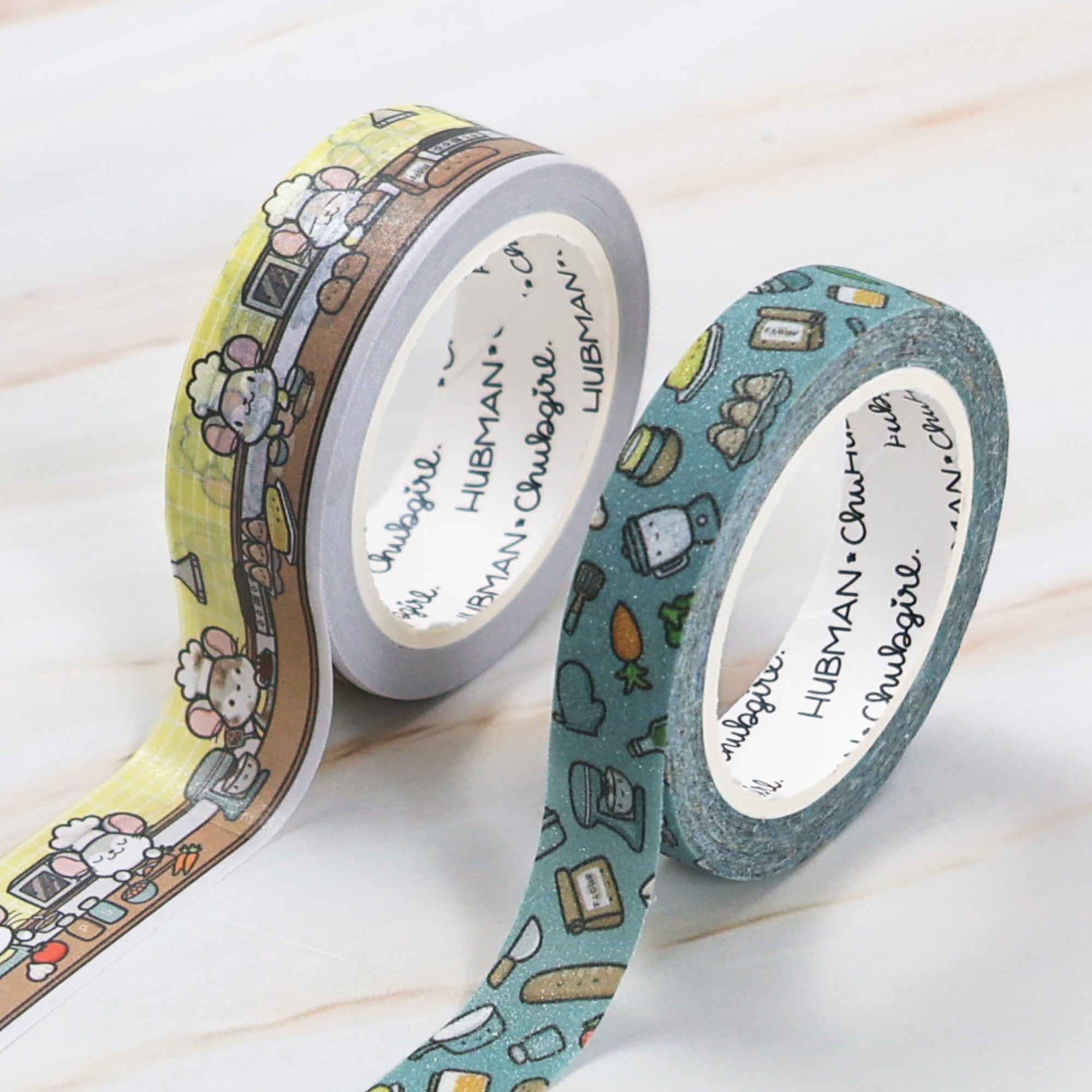 Let's Cook Washi Tapes (Set of 2)