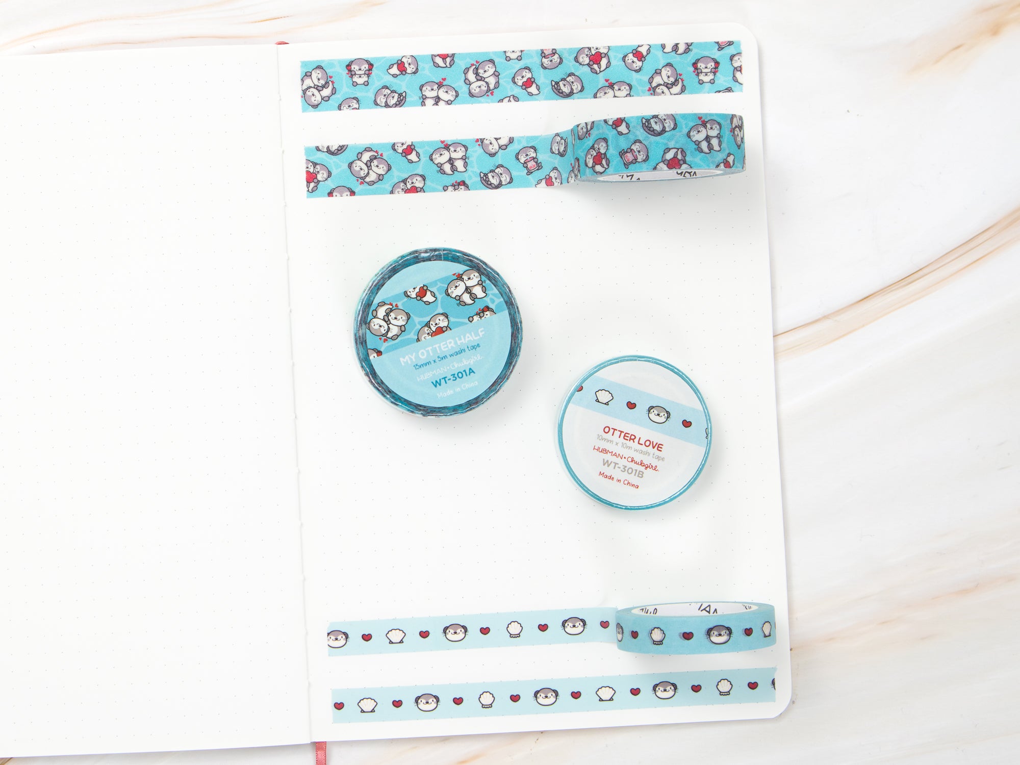 My Otter Half Washi Tapes (Set of 2)