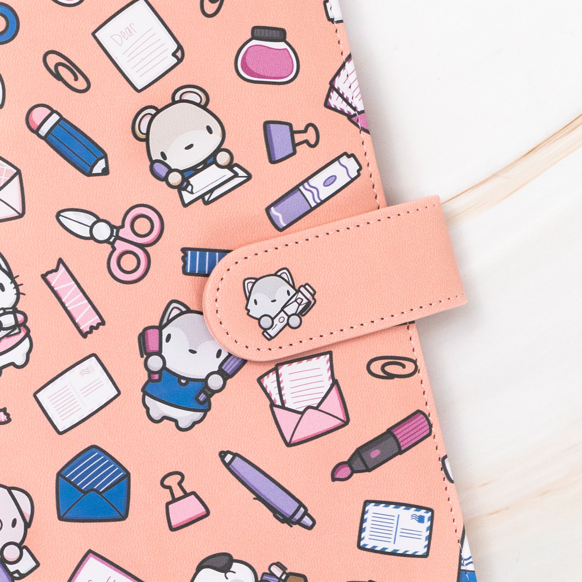 Vegan Leather Binder/Planner - Stationery Buddies