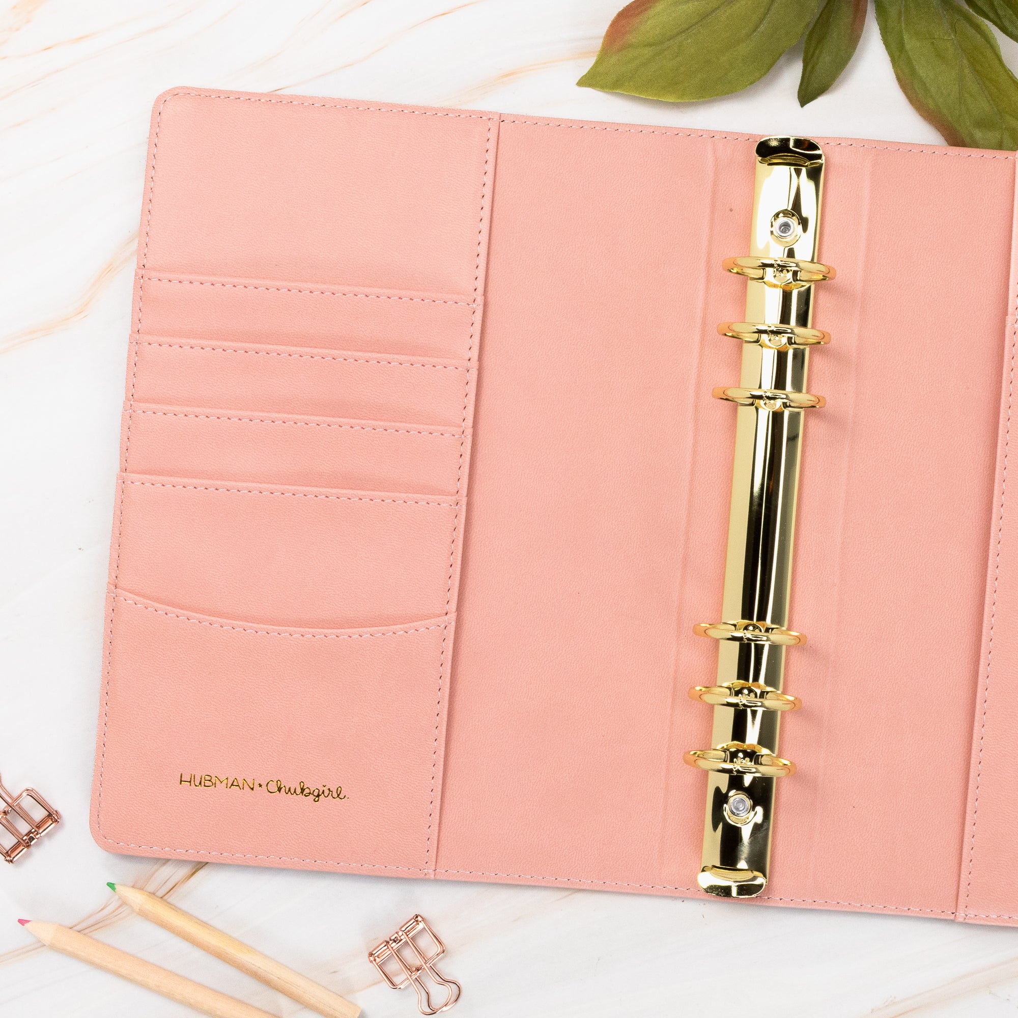 Vegan Leather Binder/Planner - Stationery Buddies