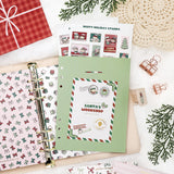 Santa's Workshop Sticker Advent Calendar