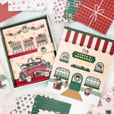 Santa's Workshop Sticker Advent Calendar
