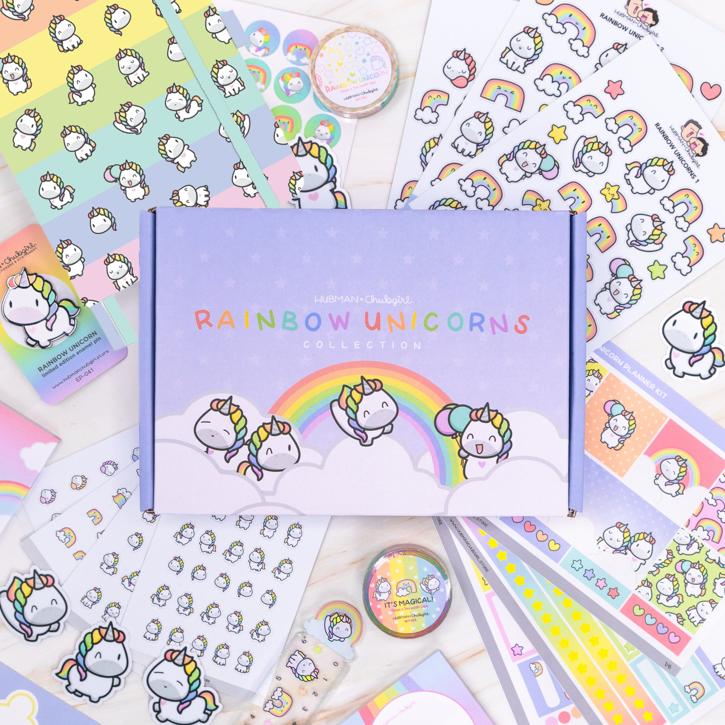Rainbow Unicorns Box Set