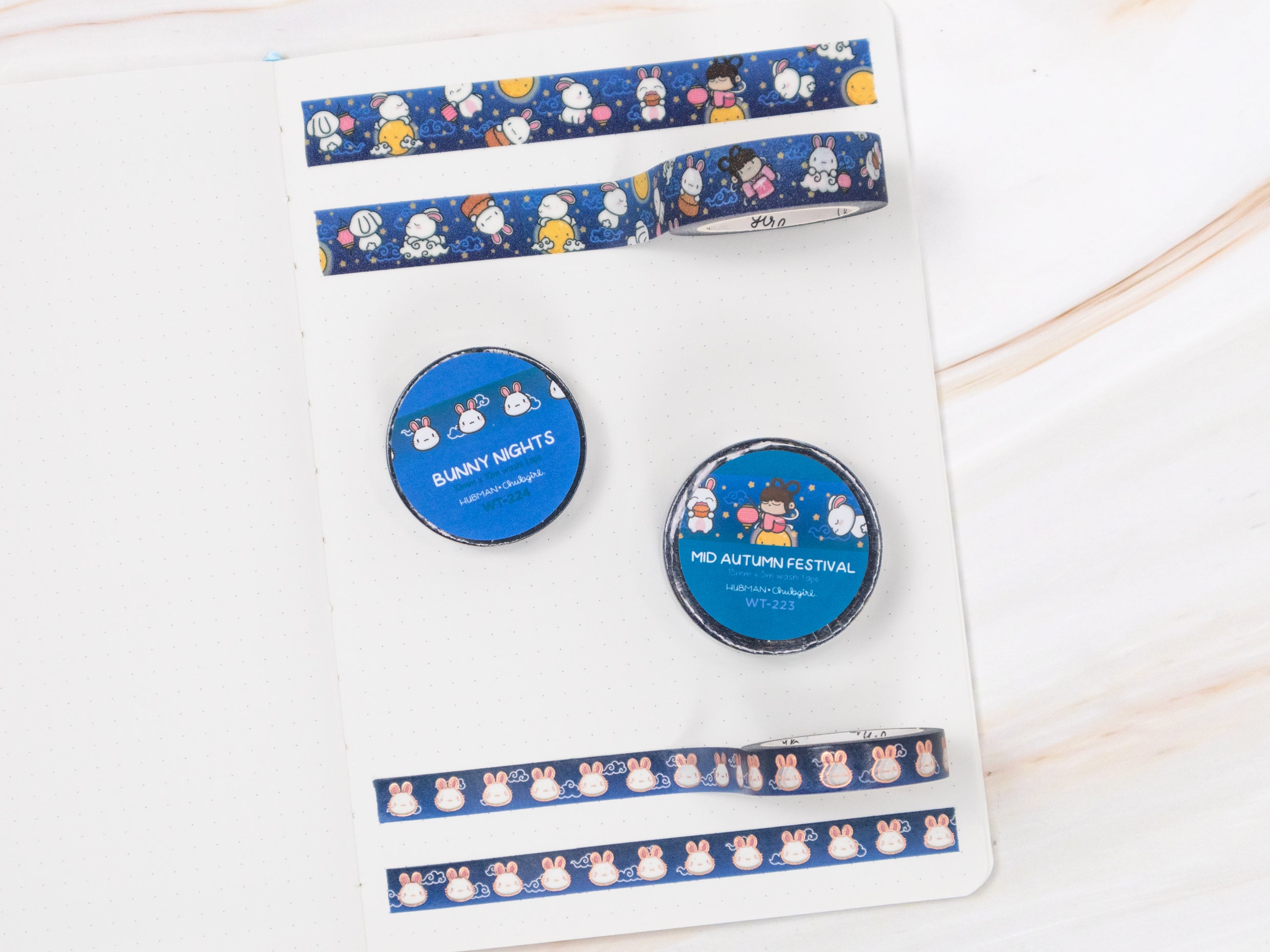 Mid Autumn Festival Washi Tapes (Set of 2)