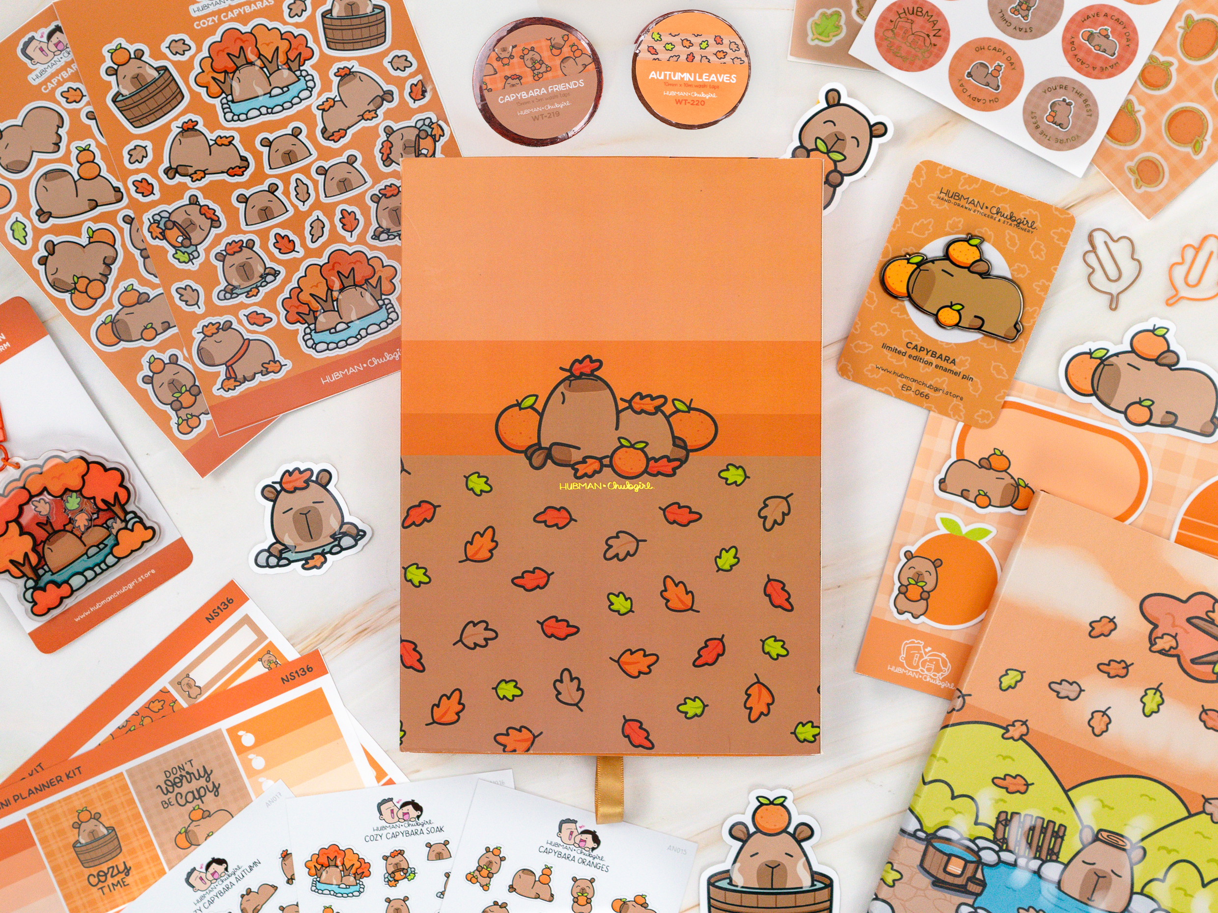 Autumn Capybaras Box Set