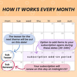Hobonichi Subscription