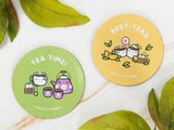 Tea Time Coasters (Set of 2)