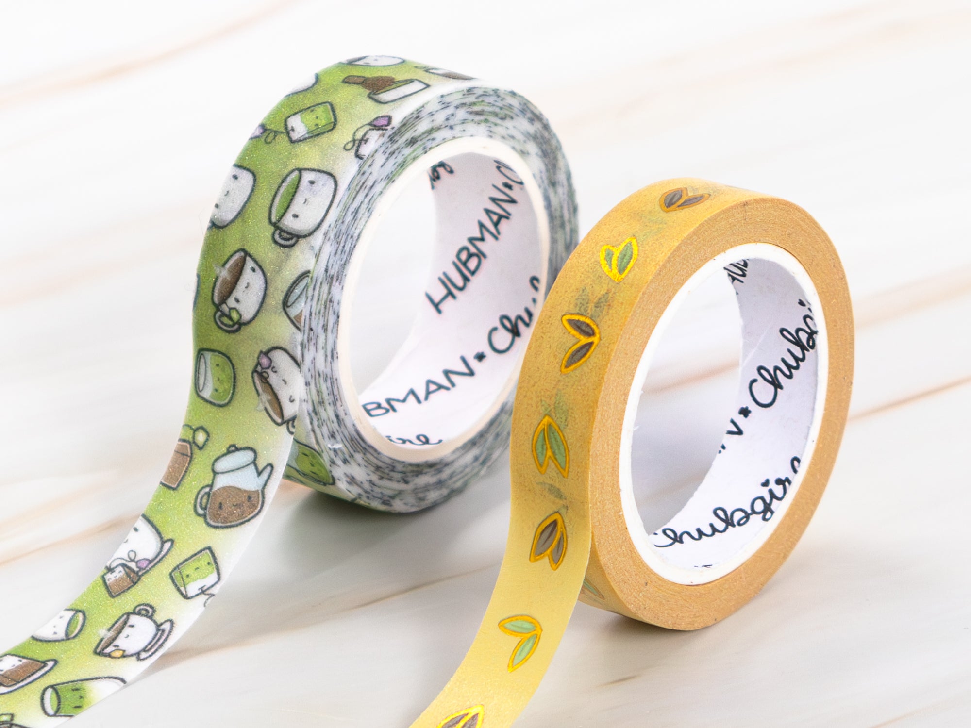 Tea Time Washi Tapes (Set of 2)
