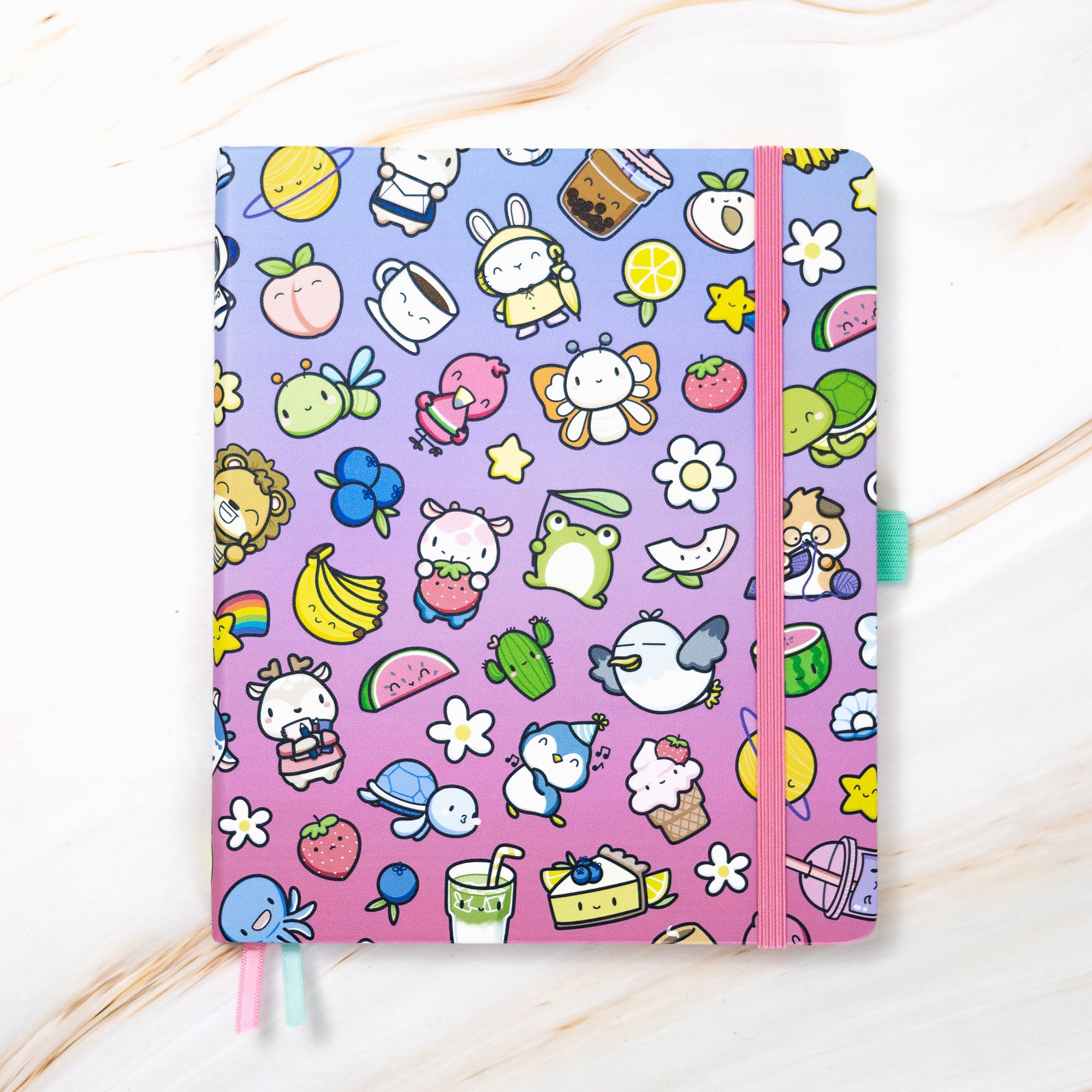 Sunset Mix A5 Wide Yearly Planner