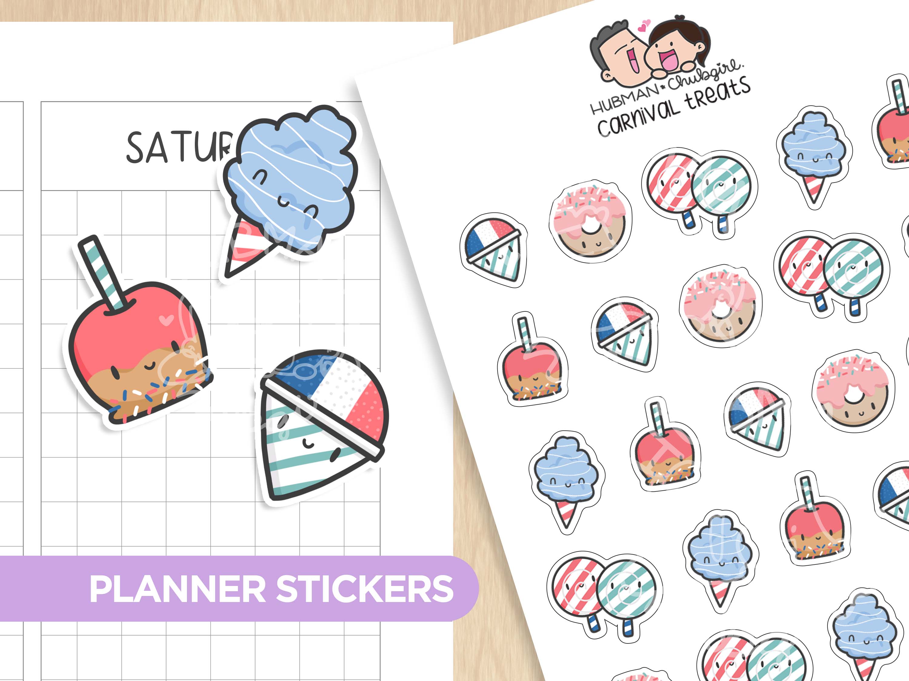 Midnight Carnival Sticker Set