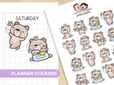 Bees and Bears Sticker Set