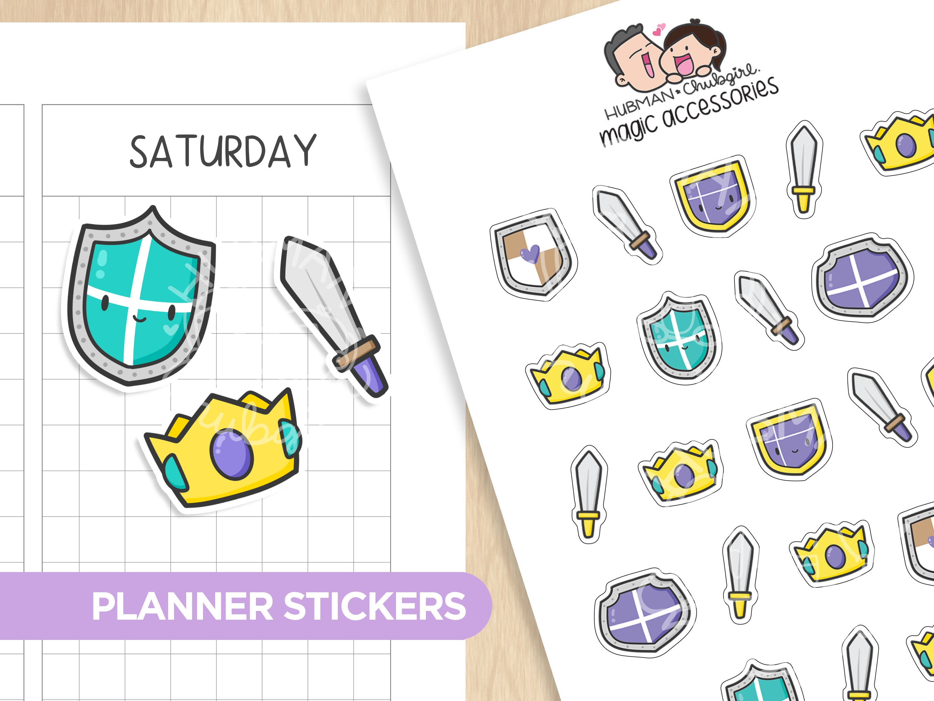 Magic Accessories Planner Stickers