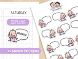 New Words! Planner Stickers