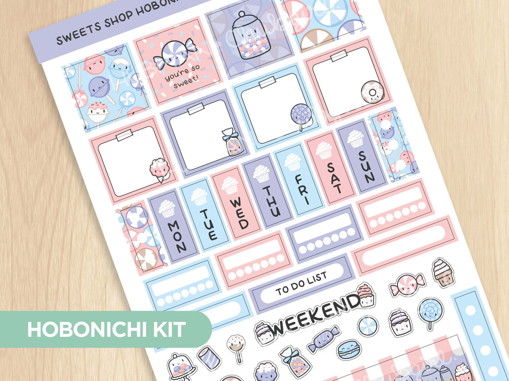  Hobonichi Weeks Planner Stickers