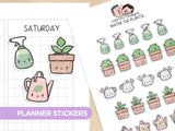 Gardening Sticker Set