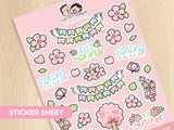 Spring Blossoms Sticker Set