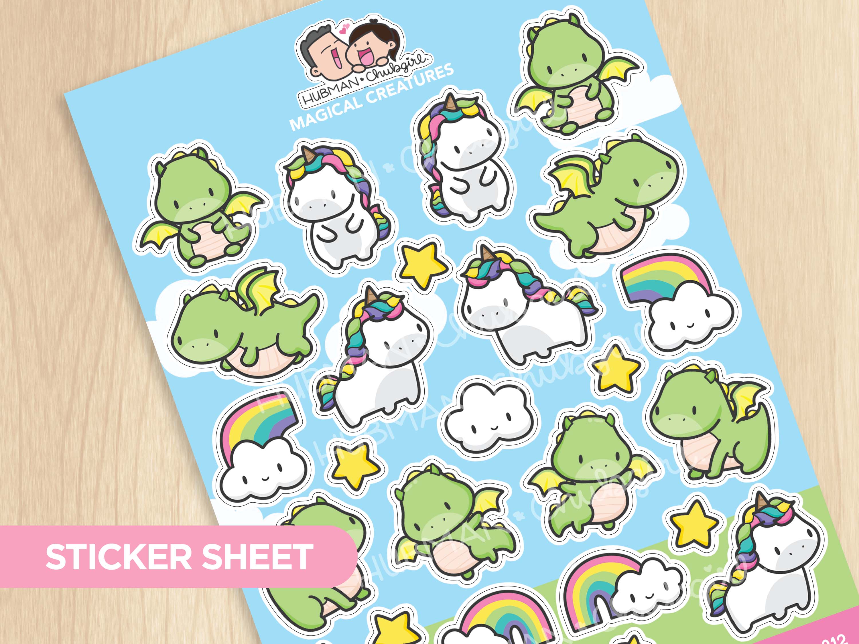 Magic Castles Sticker Set