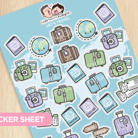 Adventures - Sticker Sheets