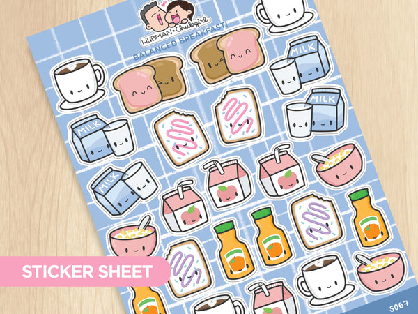 Bok Choy & Cabbage Planner Stickers – Hubman and Chubgirl