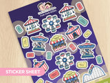 Circus Friends Sticker Set