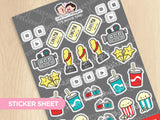 It's Movie Time! Sticker Sheet