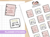 Positivity Notes Sticker Set