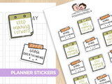 Positivity Notes Sticker Set