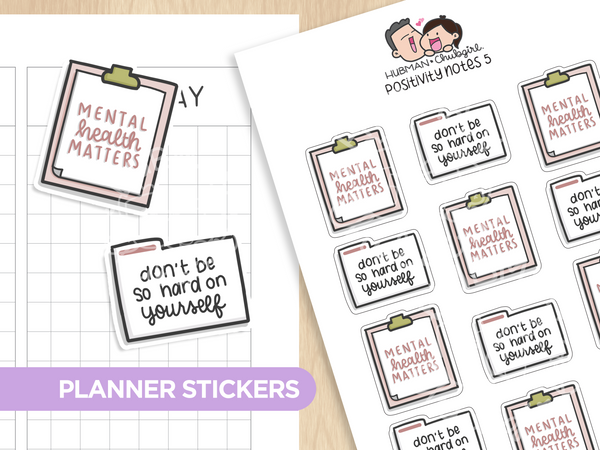 Mood Tracker Planner Stickers – Hubman and Chubgirl
