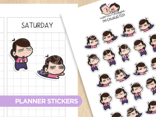 Bok Choy & Cabbage Planner Stickers – Hubman and Chubgirl