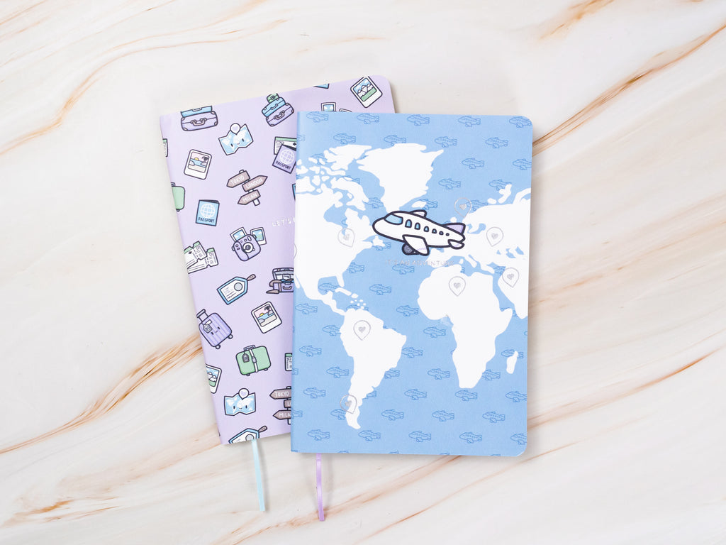 Travel Mini Journals (Set of 2)