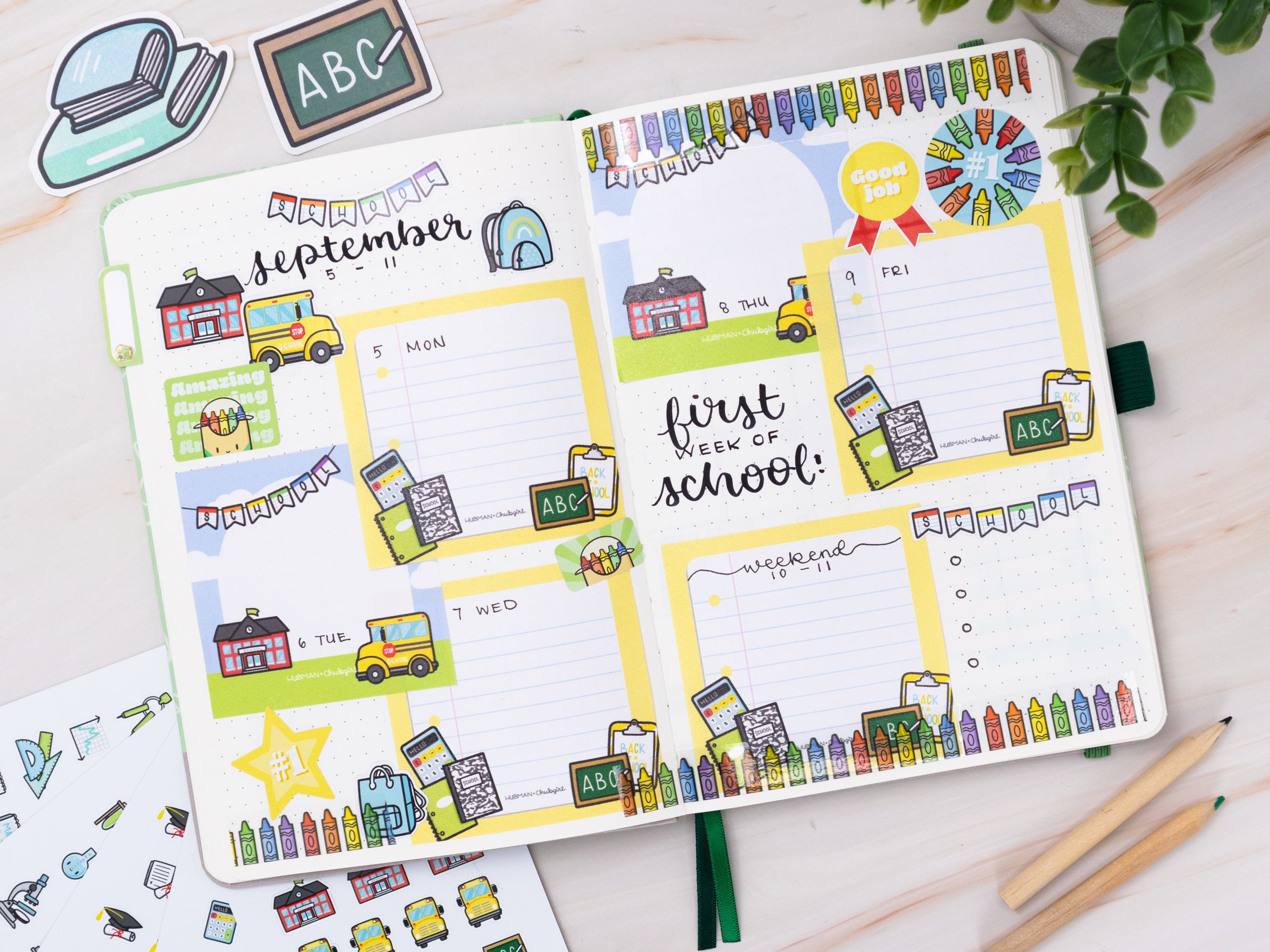 Back to School Washi Tape