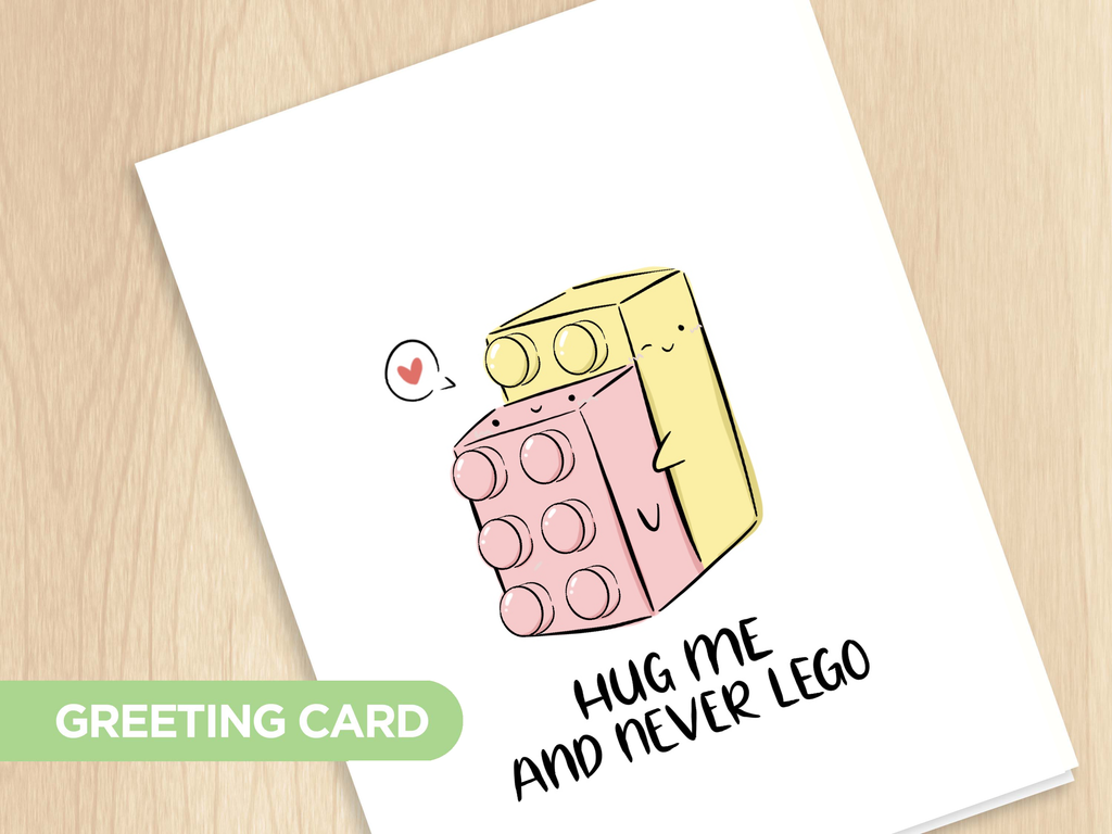 Lego greeting card 2025